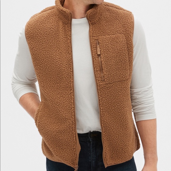 gap factory sherpa jacket